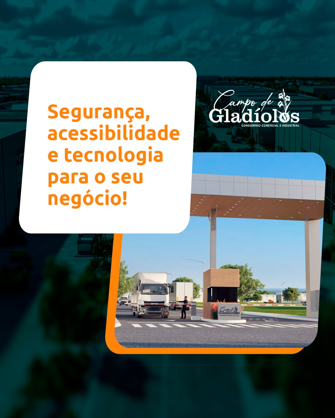 campo de gladiolos condominio comercial industrial holambra cannes imoveis